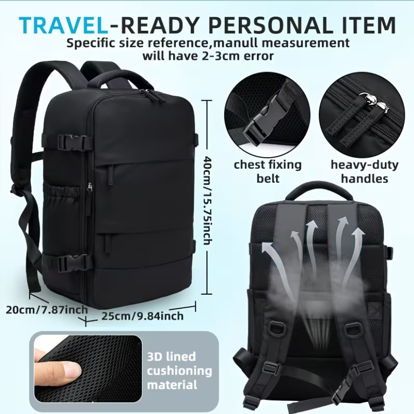 Traveling Bag Vacuum Compression Backpack