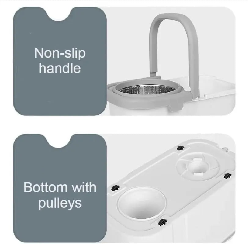 Microfiber Mop and Bucket Set