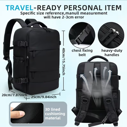 Traveling Bag Vacuum Compression Backpack